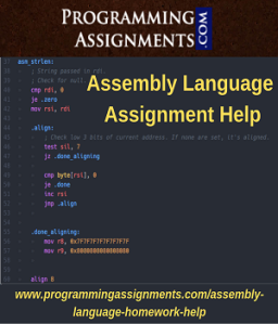 assembly-language-assignment-help